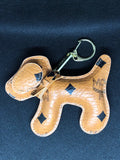 MCM Visetos Dog Puppy Keychain / Bag-charm