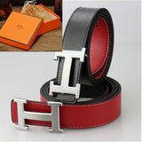 HERMES H belt buckle & Leather strap