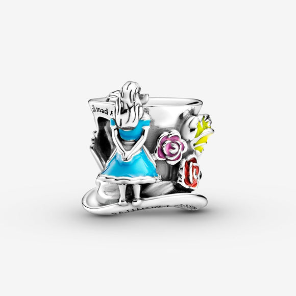 Disney Alice in Wonderland & The Mad Hatter's Tea Party Charm