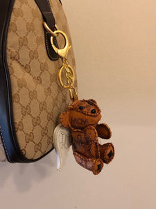MCM Visetos Angel Bear Bag Charm / Keychain