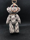 Gucci Monogram Teddy Bear Keychain / Bag-charm