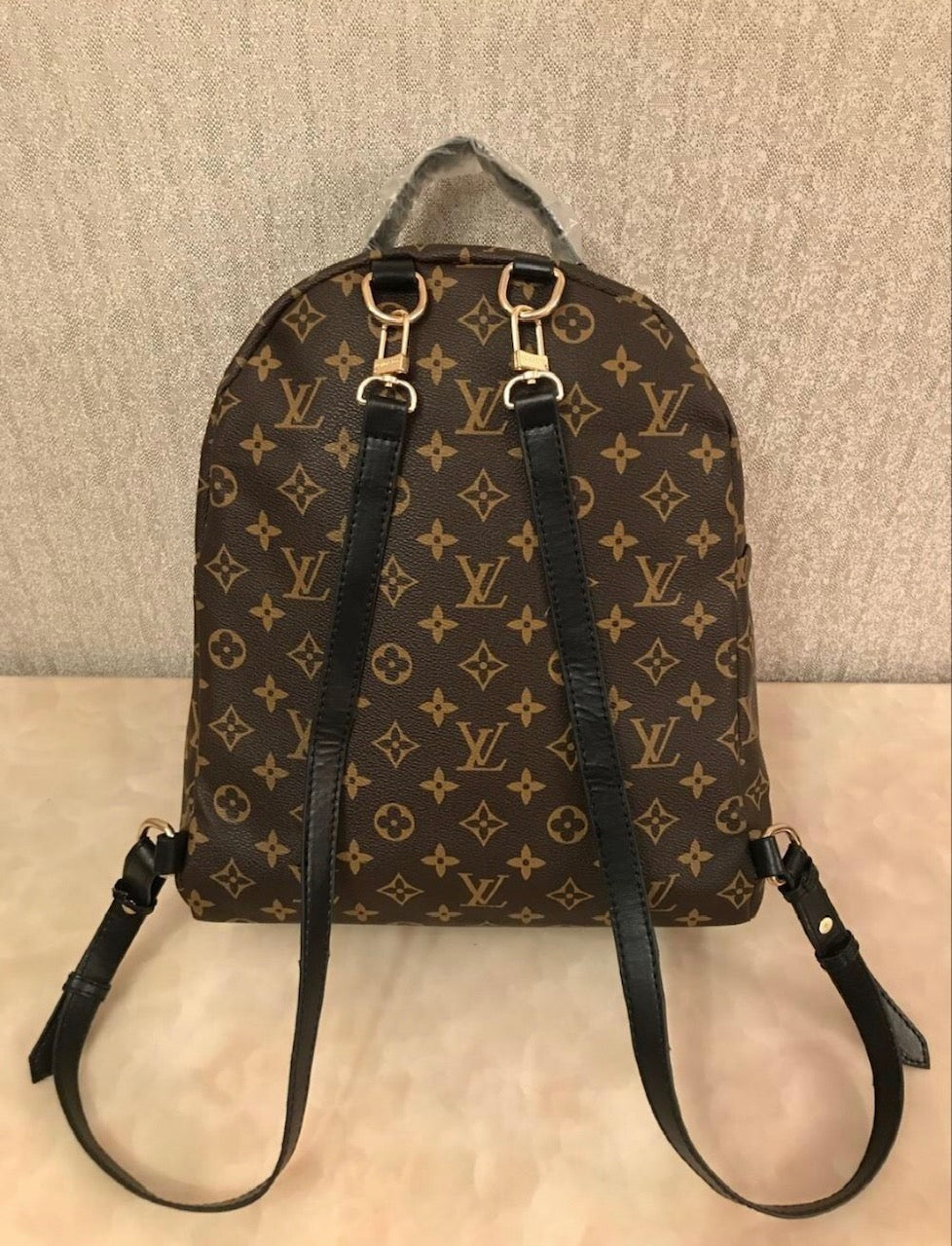 LV Palm Spring Backpack Mini - Leather Strap ( Set 2 pieces )