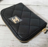 CHANEL Small Zip Wallet/ Coin Purse