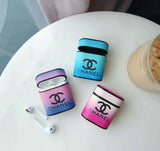 Chanel airpod case pu leather protectiv case