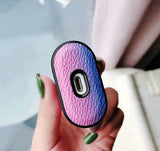 Chanel Multicolored leather AirPods case/pouch