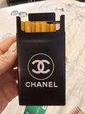 Stunning Chanel sliding cover cigarette case.